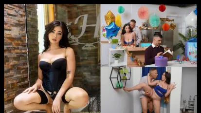 在生日派對上偷情