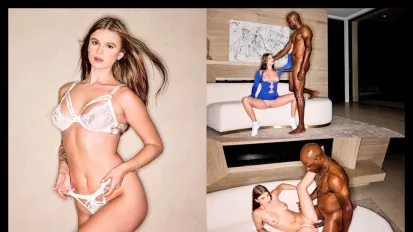 曲線玲瓏的天然寶貝與大黑屌瘋狂交配 斯凱·旺德蘭